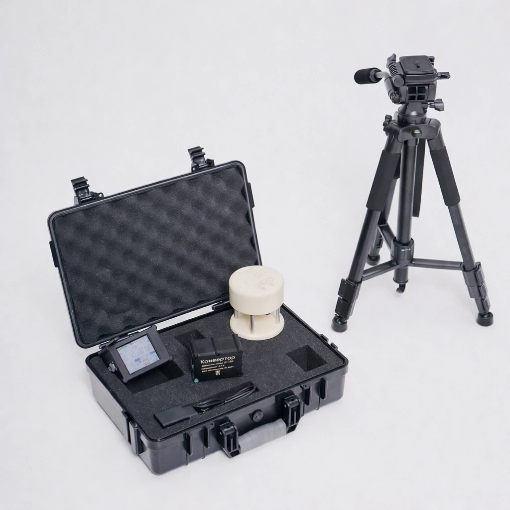 for real-time monitoring of meteorological data